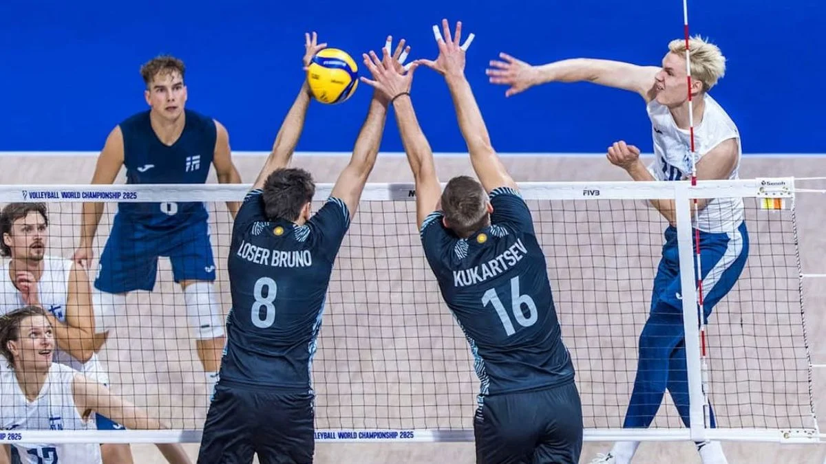 Vóley: con Agustín Loser, la Selección argentina comenzó el Mundial con el pie derecho