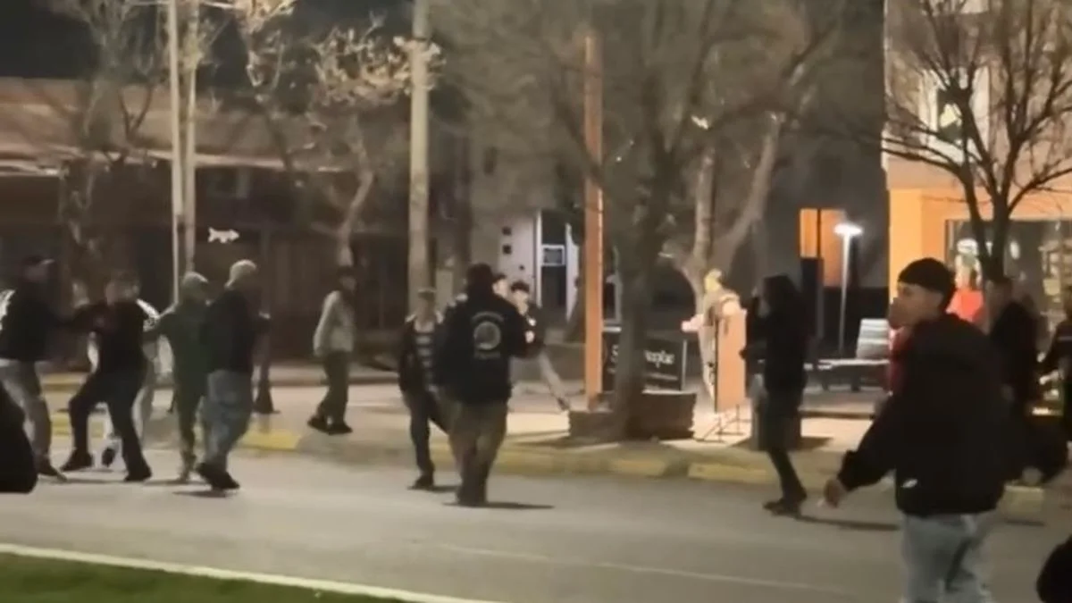 Pelea en plena avenida de Malargüe: no hubo denuncia y la Policía actuó "de oficio"