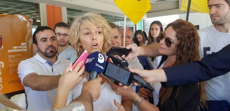 Claudia Iturbe, secretaria general de AMPROS.&nbsp;