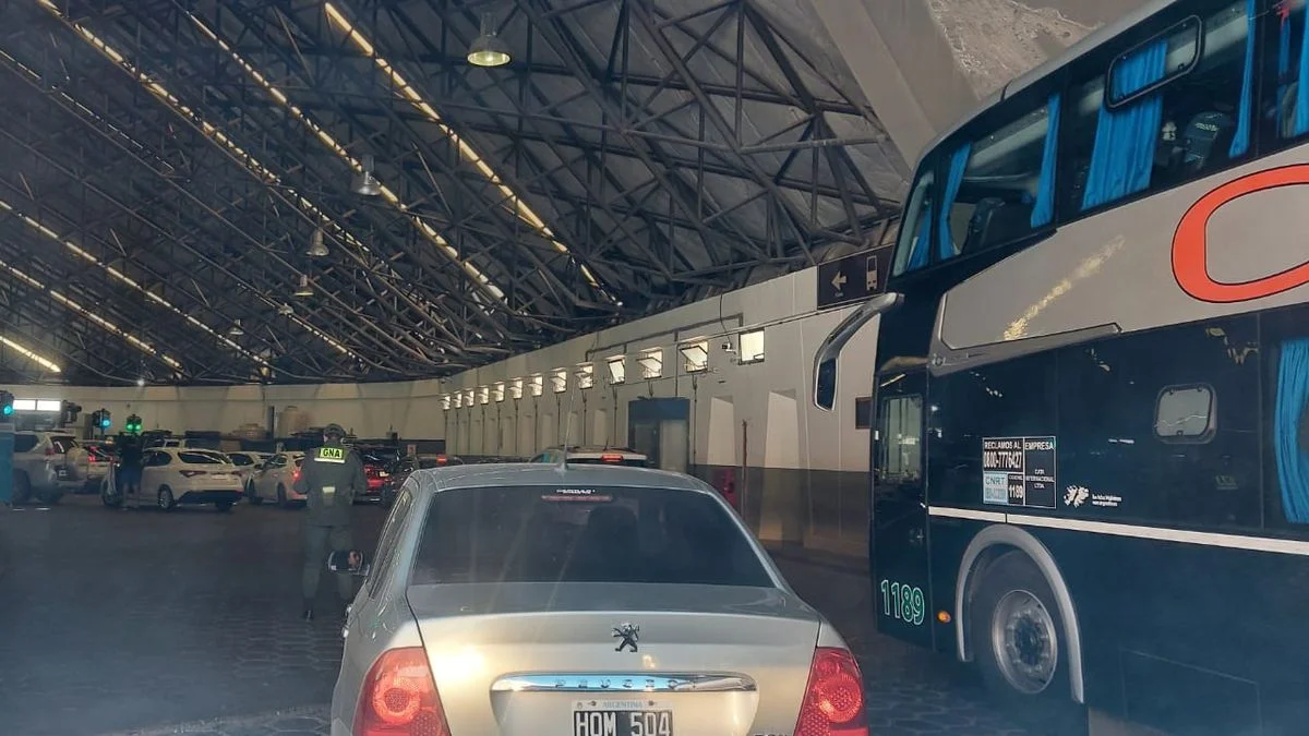 El Paso a Chile ya registra demoras de hasta 9 horas por la cantidad de autos mendocinos que quieren cruzar
