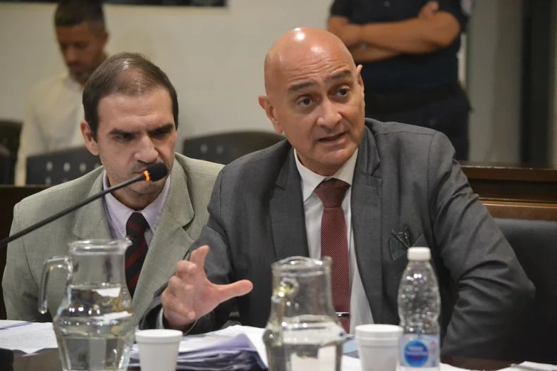 Fiscales de Tránsito Fernando Giunta y Darío Tagua