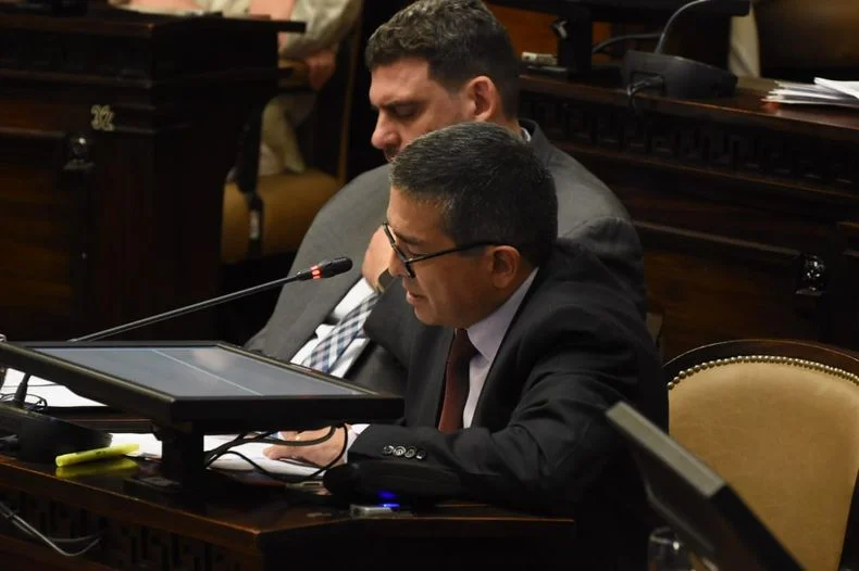 Walther Marcolini, senador radical. Foto: Prensa Legislatura. 