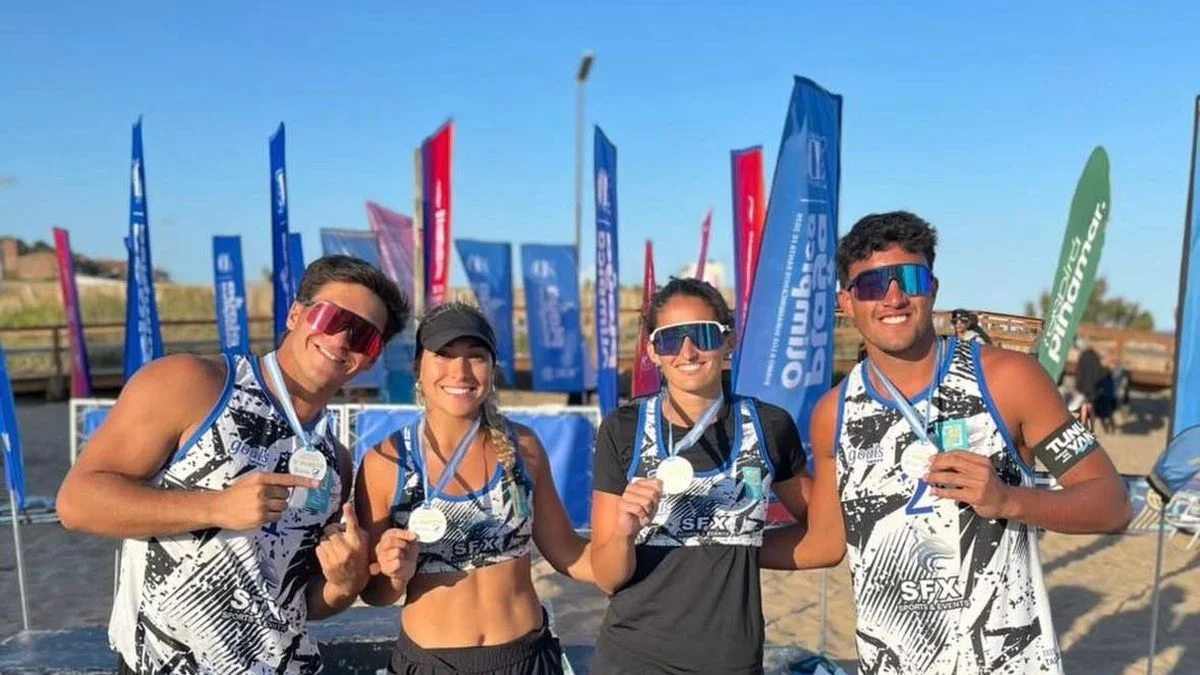 Beach vóley: grandes resultados para los mendocinos en el Argentino