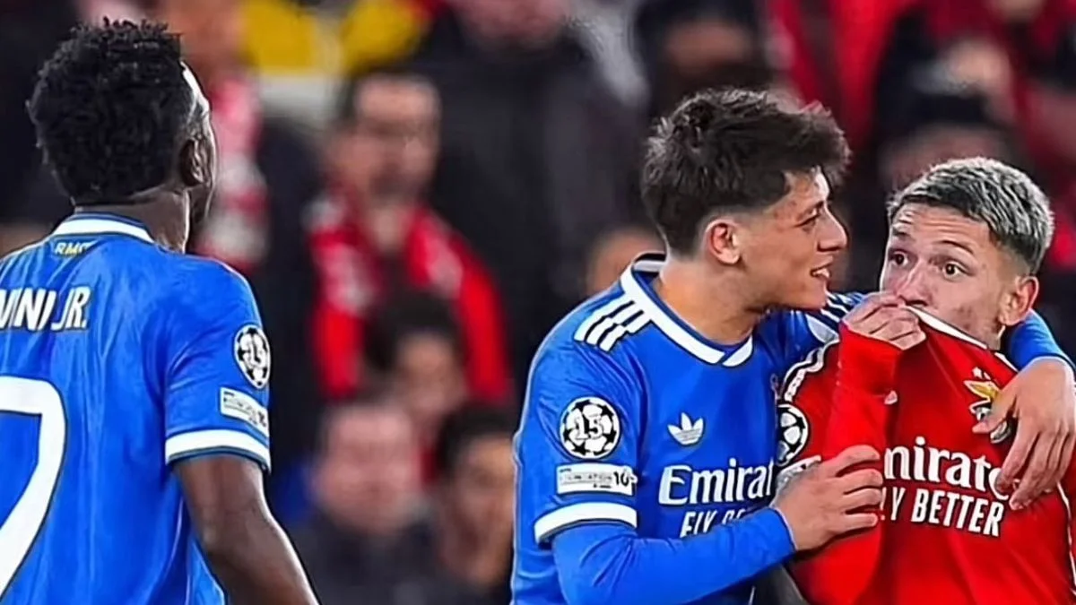 El revelador posteo del Benfica a Gianluca Prestianni tras la grave acusación de Vinicius Jr por racismo