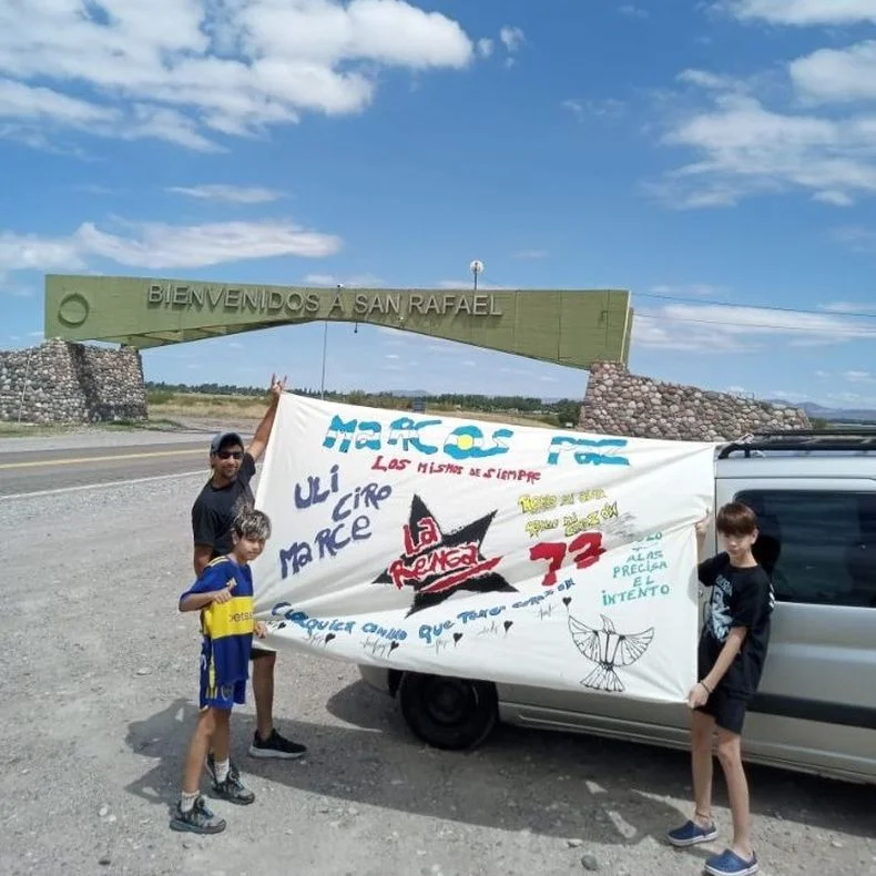 Seguidores de La Renga llegaron desde todo el pa&iacute;s a San Rafael.&nbsp;