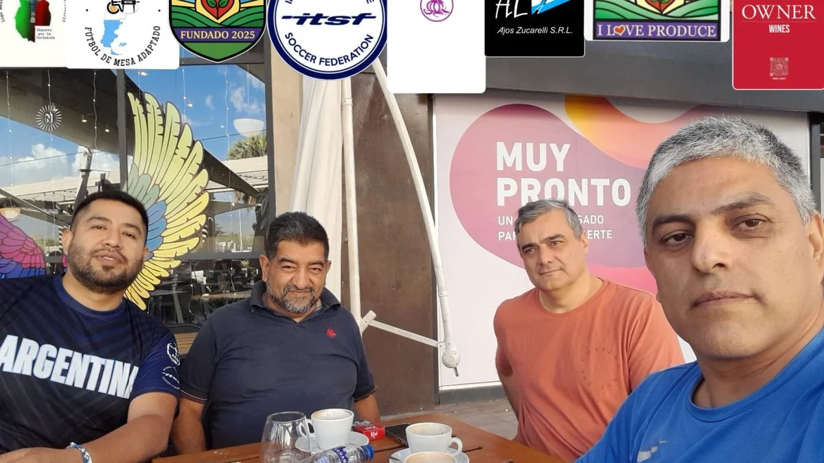 Cinco mendocinos disputarán el Mundial de Clubes de metegol paralímpico