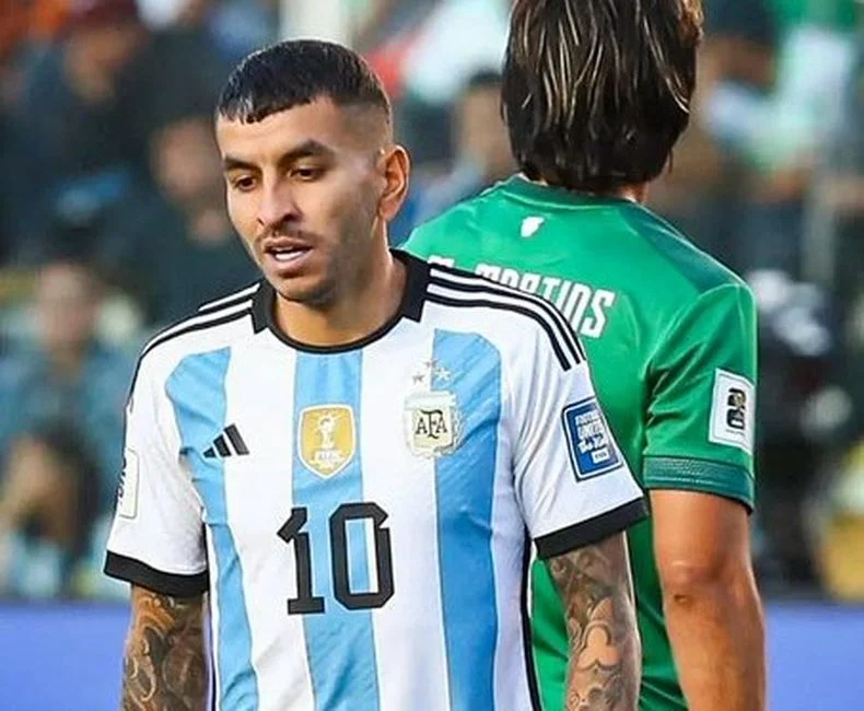 &Aacute;ngel Correa fue el &uacute;ltimo que us&oacute; la "10".&nbsp;
