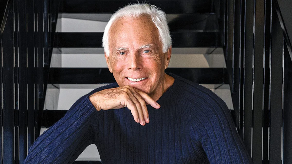 El icónico diseñador italiano Giorgio Armani murió a los 91 años