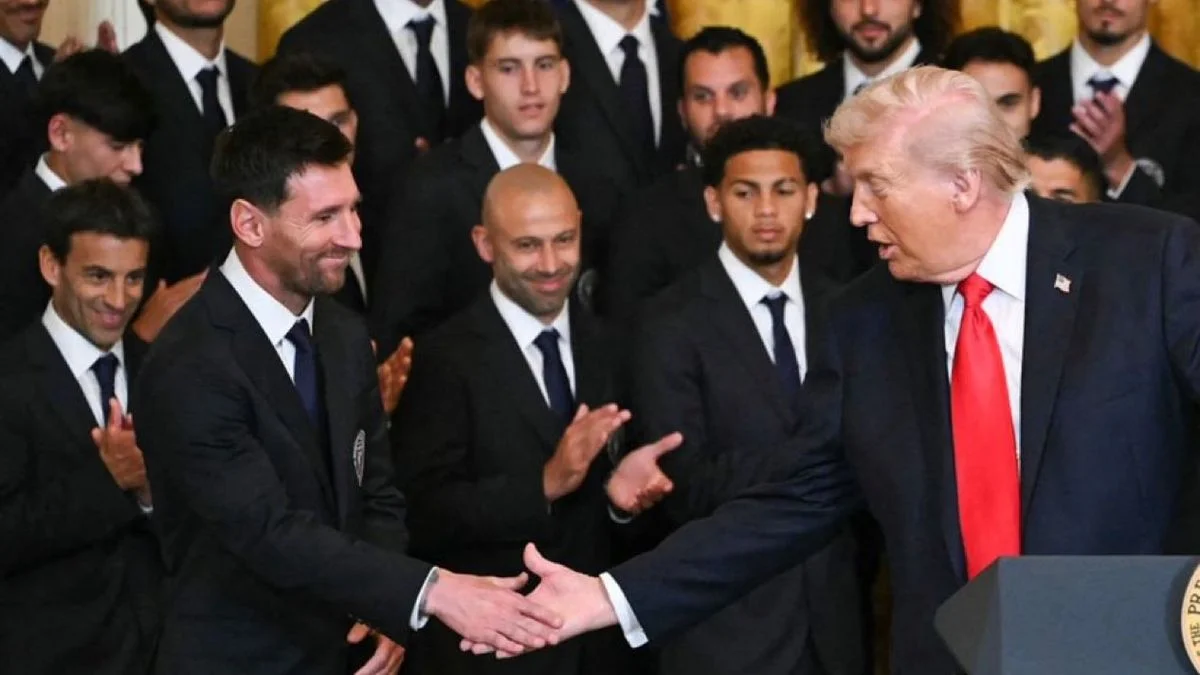 "Una lastima": el palo de un histórico DT argentino por la visita de Messi a Donald Trump