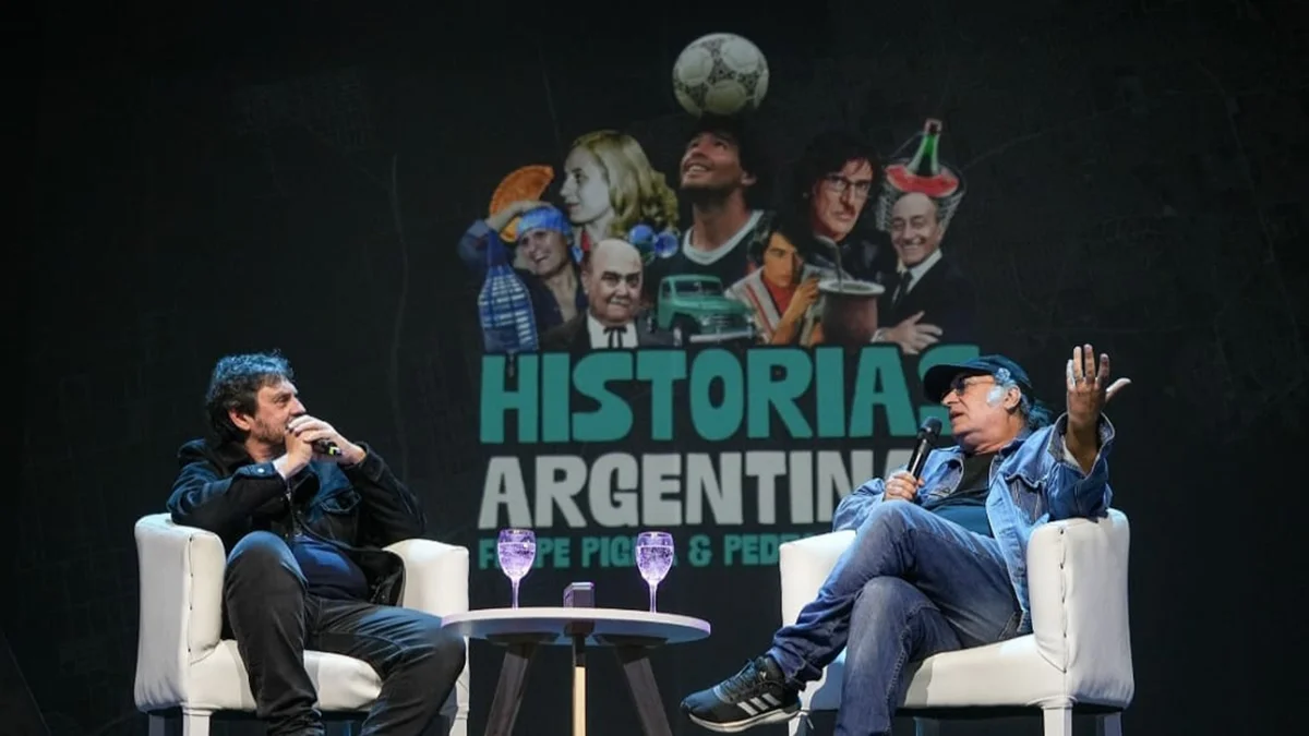Felipe Pigna y Pedro Saborido se unen en "Historias Argentinas", un espectáculo de ironía e ingenio