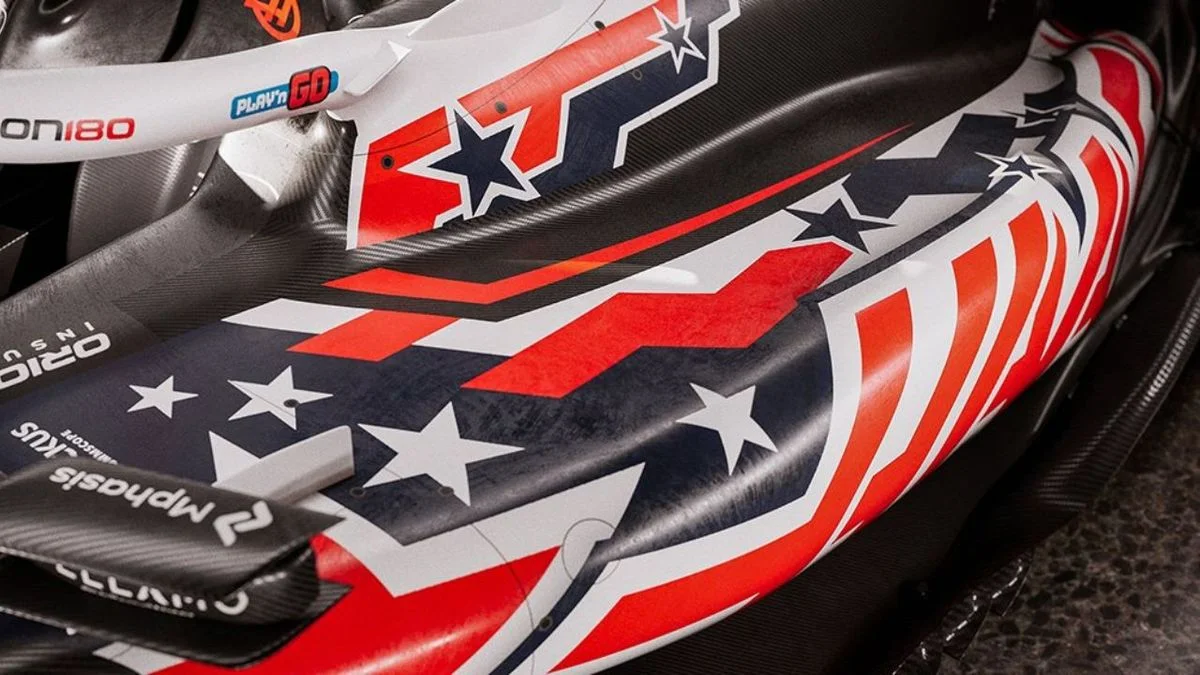 El significado oculto de las decoraciones especiales de los autos de Fórmula 1 para el GP de Estados Unidos