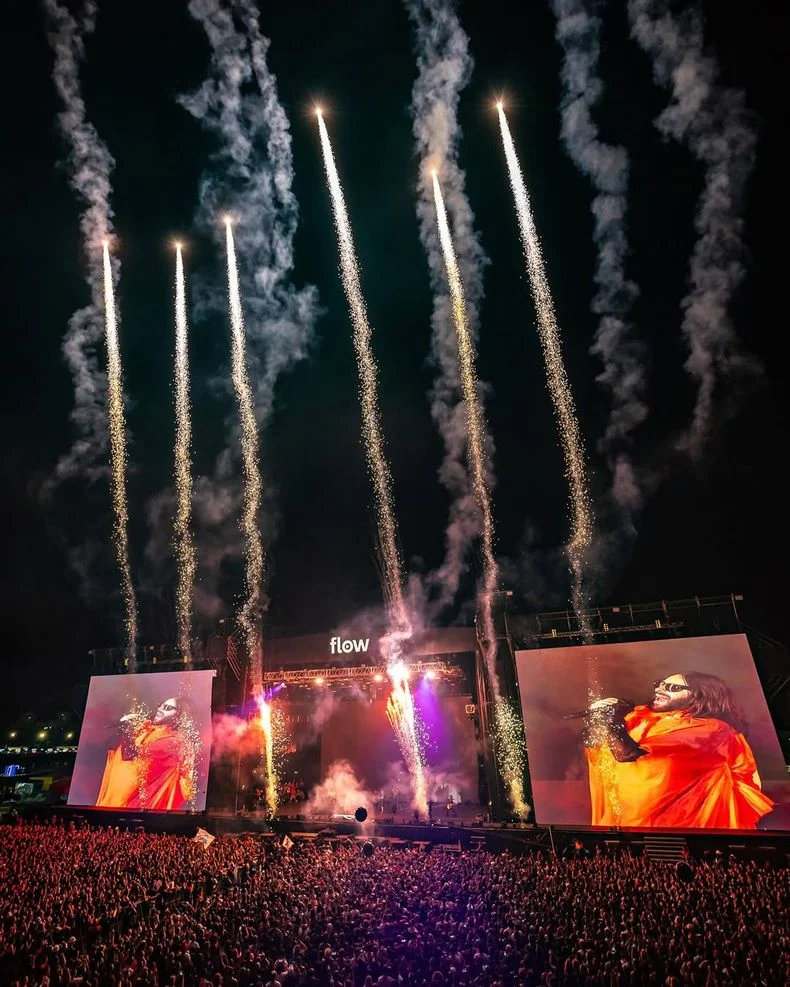 D&iacute;a, atardecer y noche en el Lolla