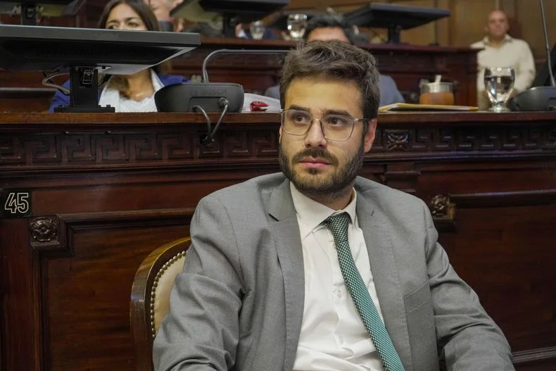Emanuel Fugazzotto, dirigente del Frente Verde. 