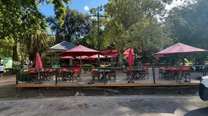 Los Caballitos de Marly, una de las zonas m&aacute;s emblem&aacute;ticas del Parque San Mart&iacute;n.