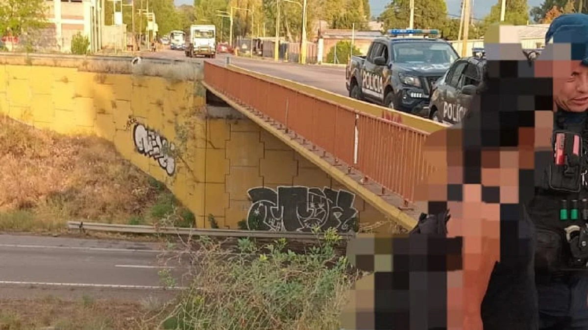 Una mujer intentó quitarse la vida en la Ruta 40 y fue rescatada por la Policía