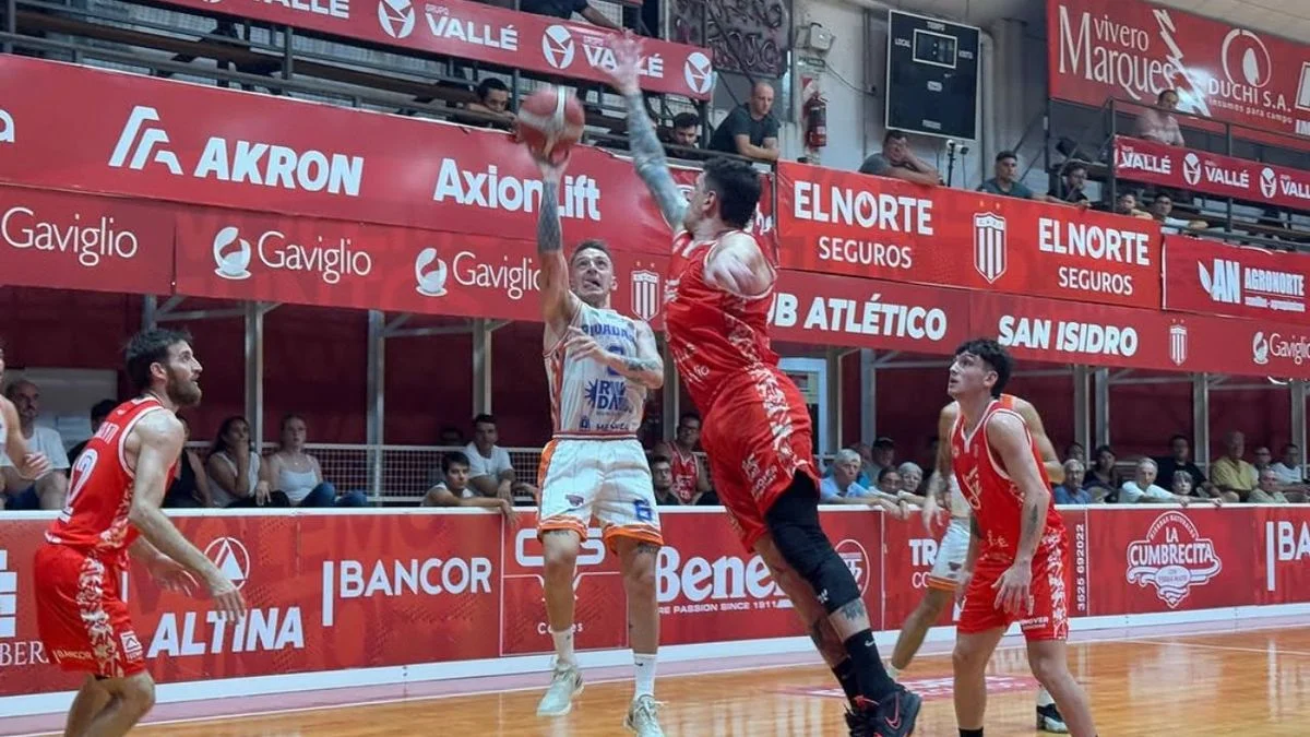 Liga Argentina: Rivadavia Básquet debutó con una ajustada derrota ante el campeón