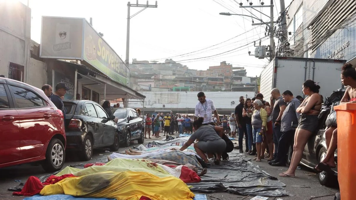 Decenas de cadáveres hallados en Río de Janeiro tras el operativo policial más letal de ese Estado