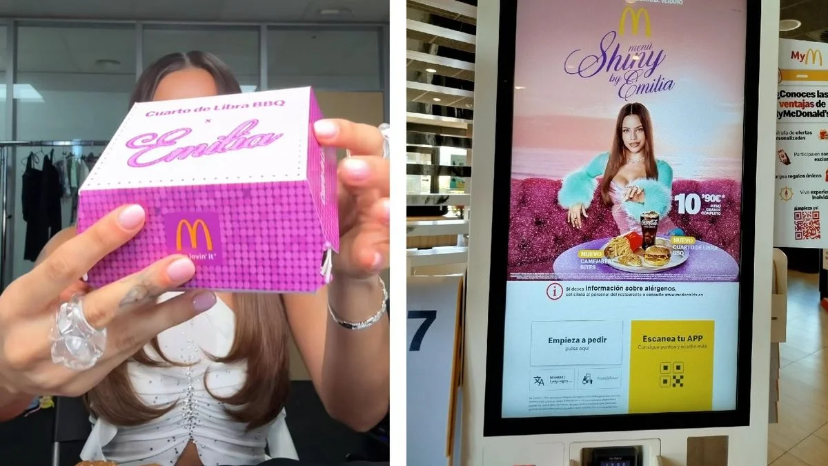Emilia Mernes lanzó su propia hamburguesa de McDonald's