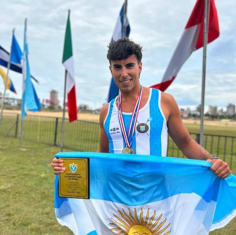 Martín Mansilla irá en búsqueda del oro en los Panamericanos de Asunción en remo.