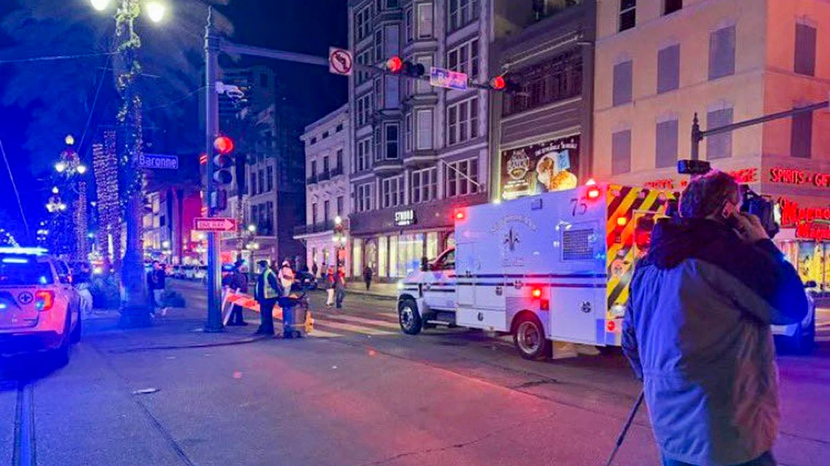 Joe Biden aseguró que el atropellamiento masivo en Nueva Orleans estuvo inspirado en ISIS