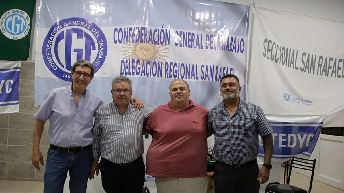 La CGT San Rafael advierte sobre la reforma laboral "encubierta" que pretende el Gobierno de Milei