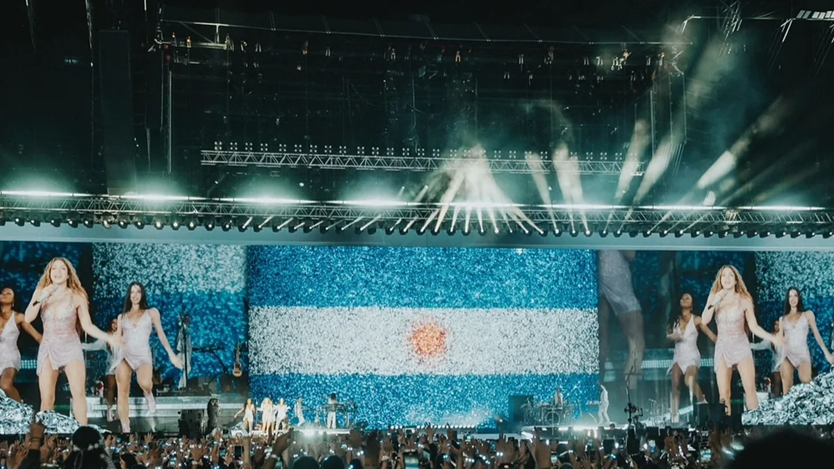 El gesto de Shakira con su ex Antonio De La Rúa durante su show en Buenos Aires