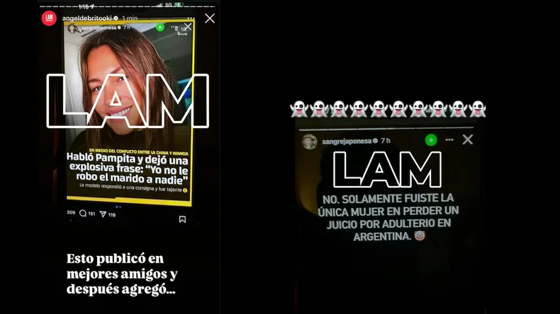 Se filtr&oacute; lo que dijo la China Su&aacute;rez sobre Pampita