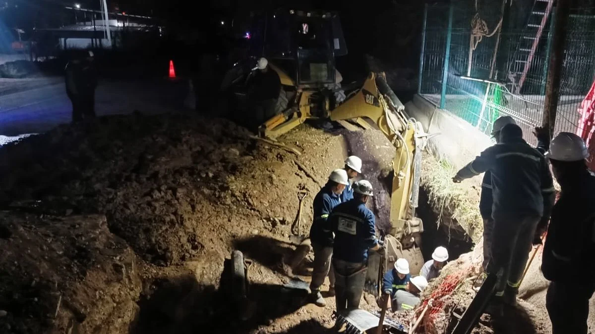 Aguas Mendocinas demandará a la empresa que provocó roturas en la planta de Luján