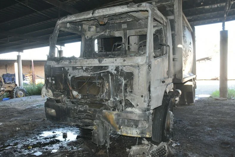 Pérdidas millonarias en un incendio en Lavalle