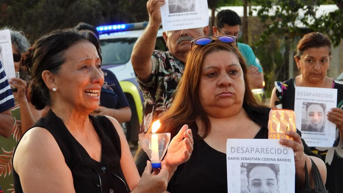 La familia de Sebastián Codina Bandes marchó y reclamó justicia a dos años de su desaparición