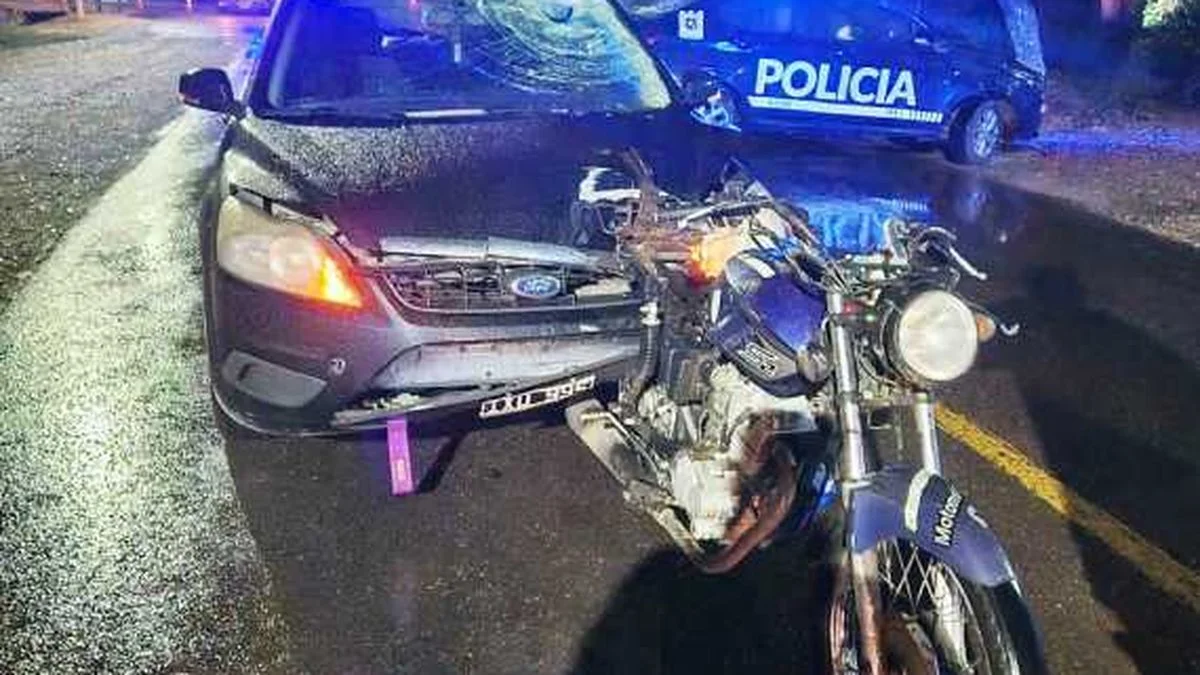 Un motociclista murió tras un choque con un auto en Guaymallén