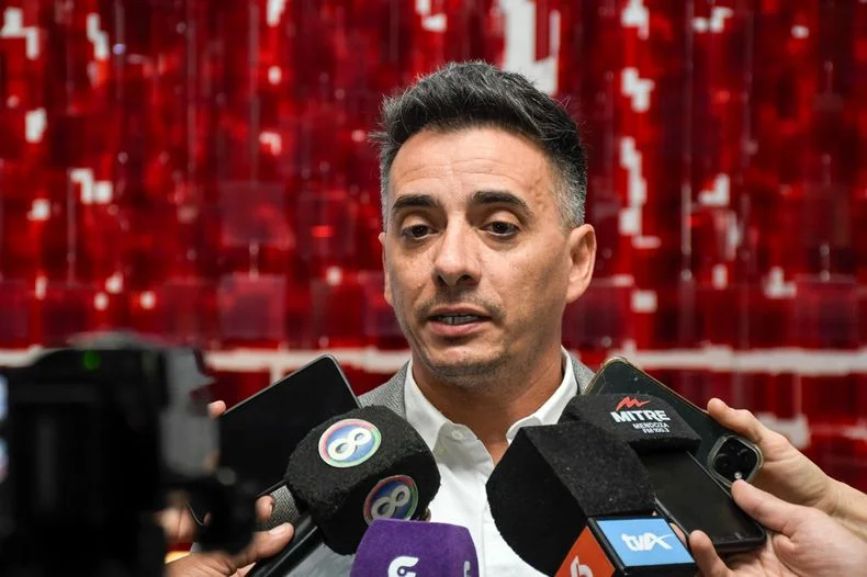 Marcos Calvente, intendente de Guaymallén, uno de los municipios con aumento en la planta de personal, entre permanente y transitoria. 