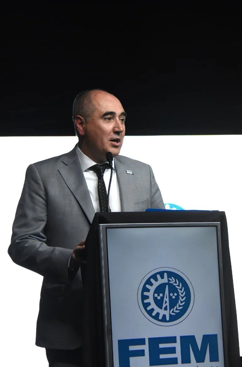Santiago Laugero, presidente de la FEM.&nbsp;