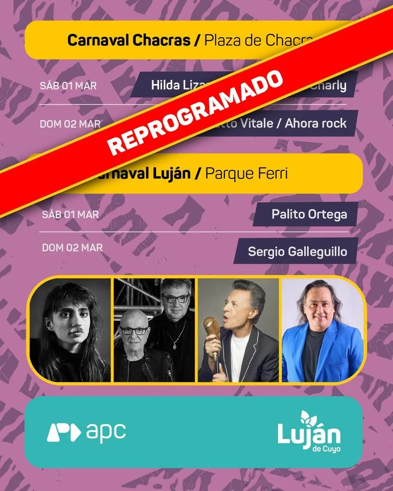 Comunicado oficial de Luj&aacute;n de Cuyo