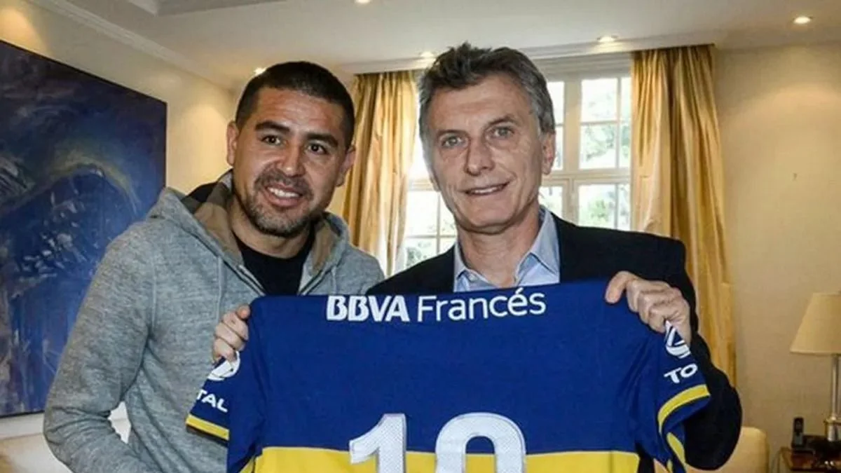 El palazo de Macri a Riquelme, críticas a los DTs de Boca y una particular frase que encendió las redes