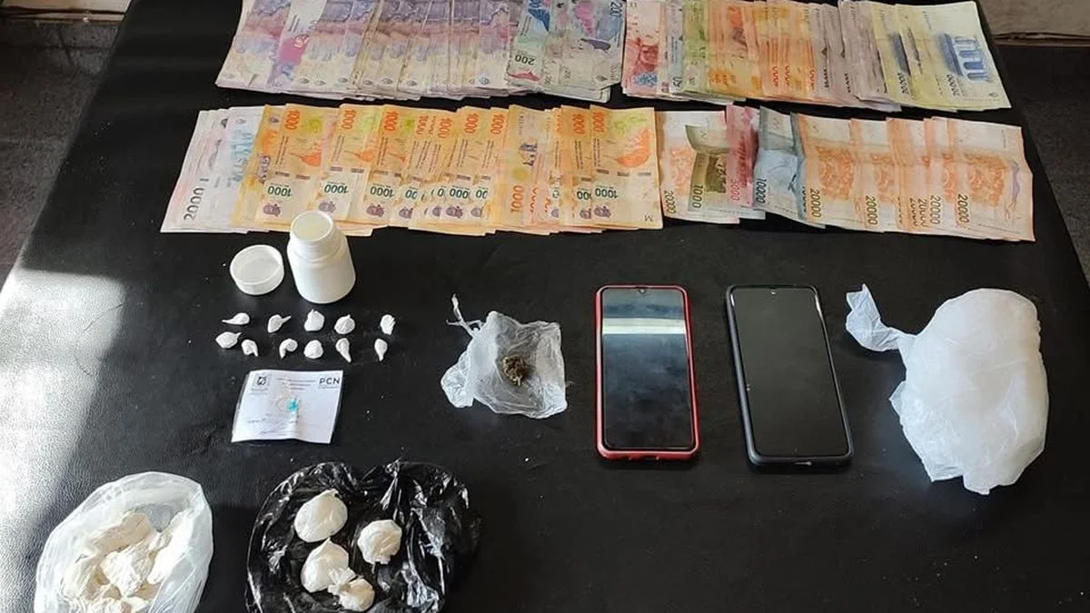 Droga en la Isla del Río Diamante: cocaína, dinero y una supuesta líder narco detenida