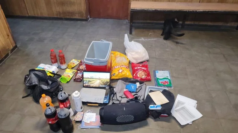 Parte de los elementos robados recuperados por la Polic&iacute;a&nbsp;