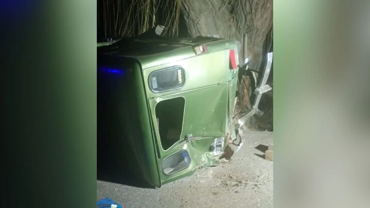 Un hombre murió en un accidente en San Carlos: chocaron dos vehículos