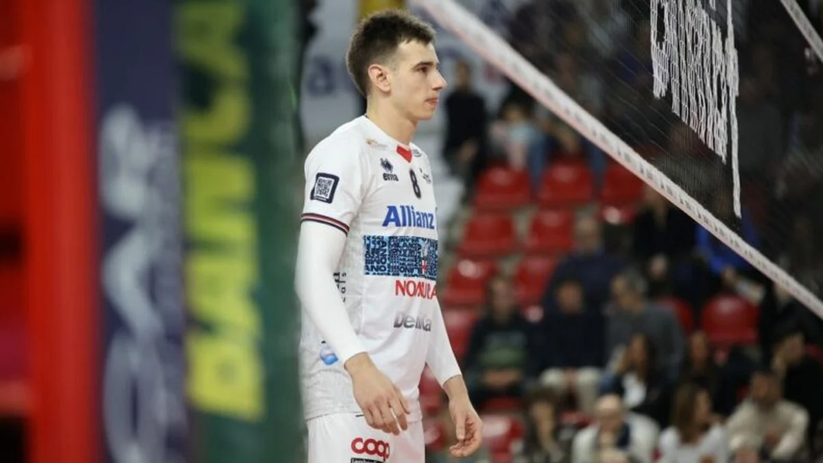 Agustín Loser va por el Campeonato europeo de vóley
