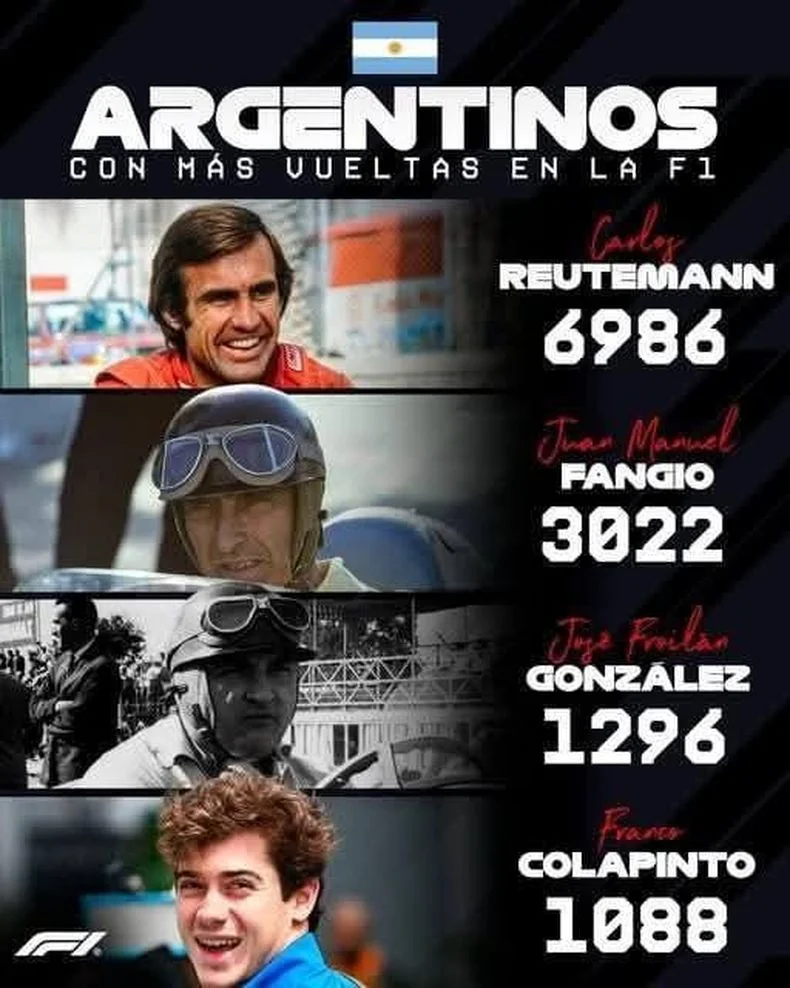 Franco Colapinto sigue cosechando marcas.