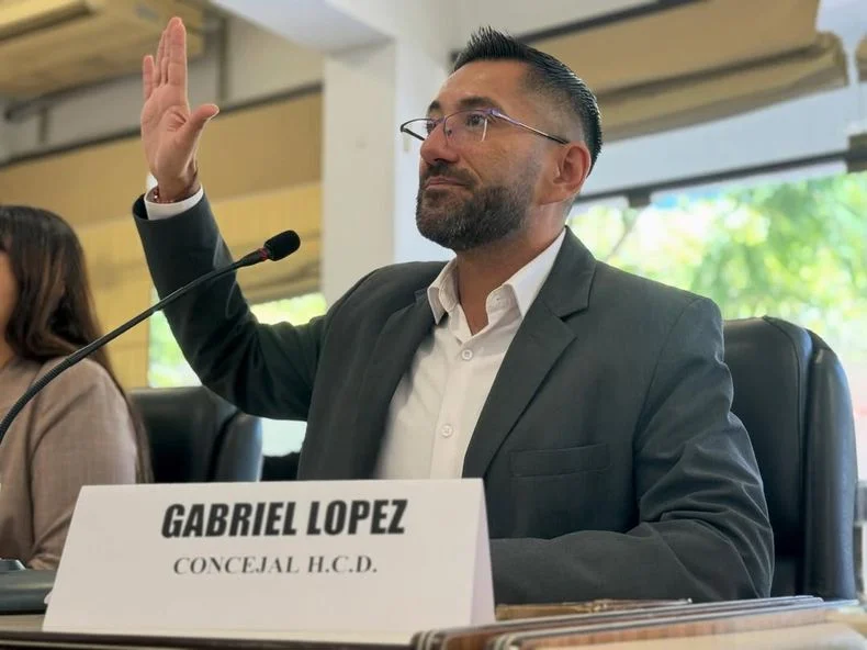 Gabriel López, uno de los radicales que quiso romper el bloque de Cambia Mendoza en Maipú. 
