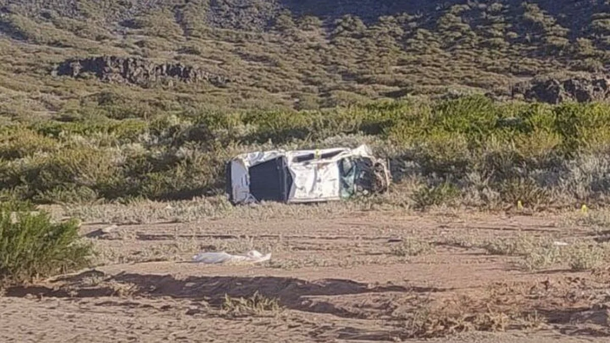 Un joven muerto tras un accidente en Malargüe: volcó en solitario con su camioneta