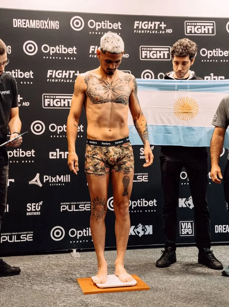 Joel Mafauad y el ucraniano Karen Chuckhadzhian superaron el pesaje con 66,7 kilos y quedaron habilitados para la pelea internacional de boxeo.