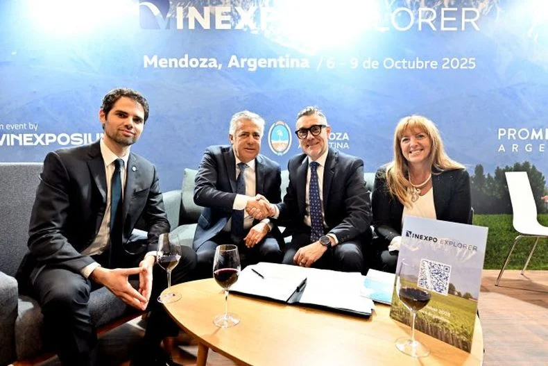 El convenio con Mendoza se firmó en París.