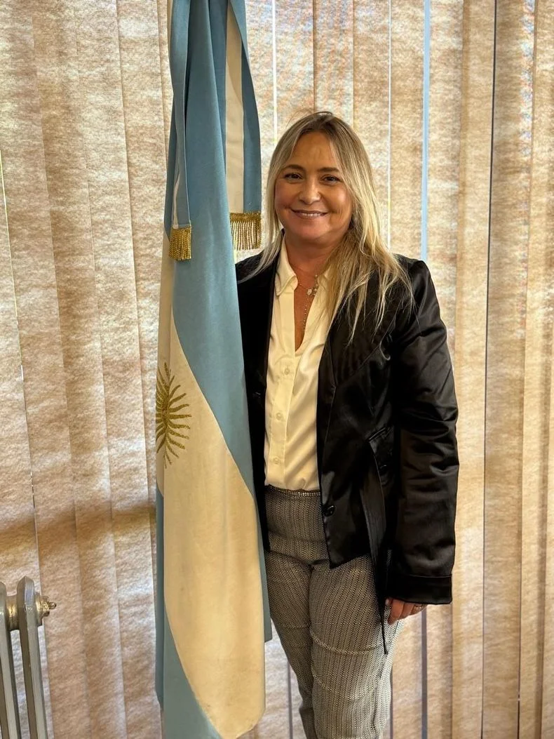 Valeria &Aacute;lvarez, presidente del Colegio Notarial.&nbsp;