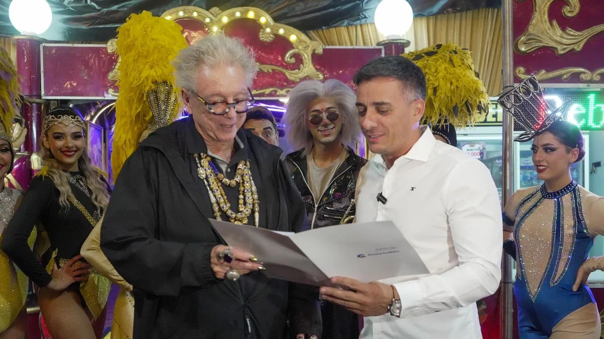 Pepe Cibrián fue reconocido como Huésped Ilustre de Guaymallén