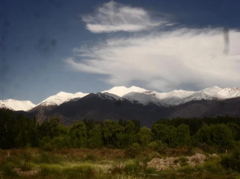 El Valle de Uspallata, una de las villas cordilleranas de mayor belleza natural. 