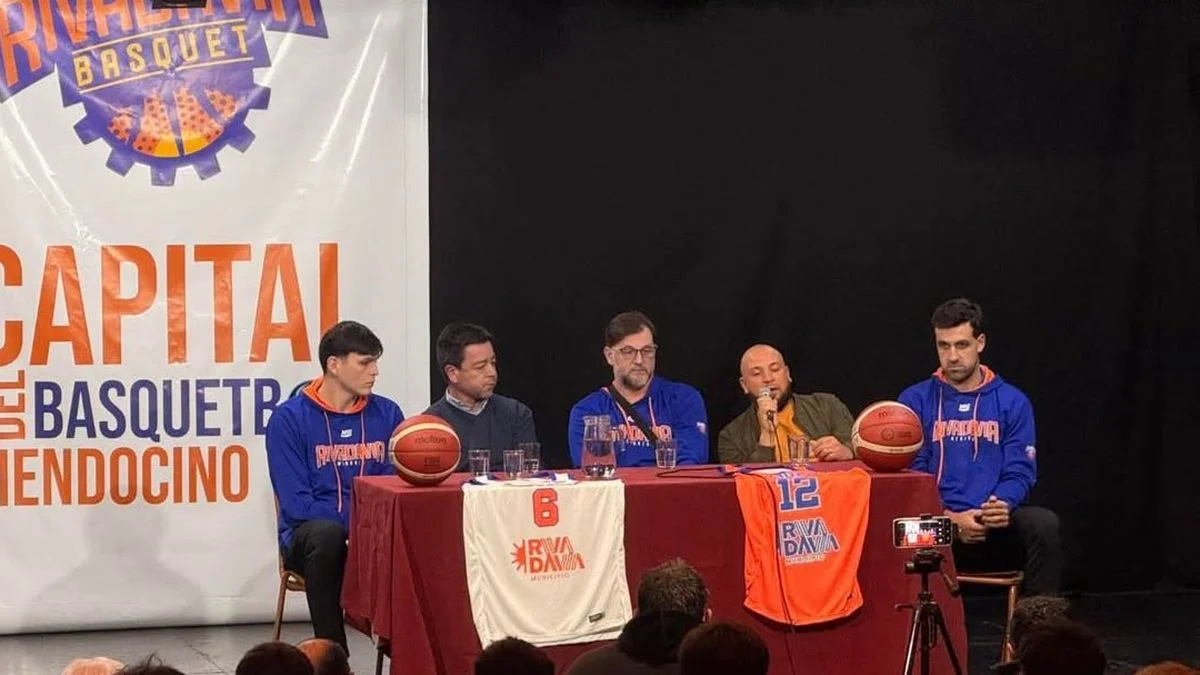 Básquet: Rivadavia presentó su plantel para la Liga Argentina