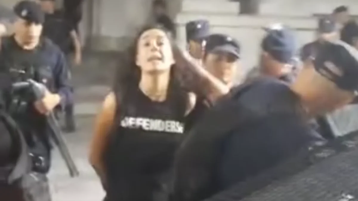 La detenida en la protesta contra San Jorge es una conocida militante de H.I.J.O.S. Mendoza