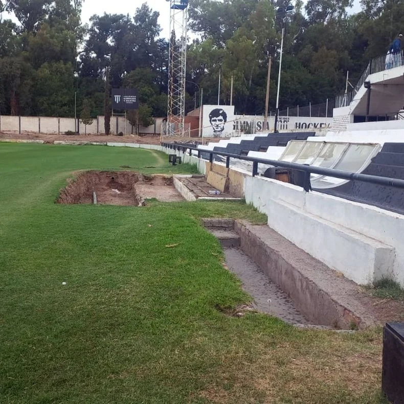 Gimnasia anunció el avance de las obras en el Víctor Legrotaglie.